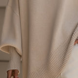 Rosemarie | Oversized Batwing-Sleeve Sweater