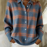 Camille™ | Plaid Cardigan