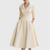 Marley | Elegant Fluid Midi Dress