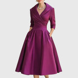 Marley | Elegant Fluid Midi Dress