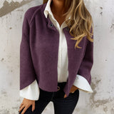 Julia | Cashmere-Feel Cropped Jacket