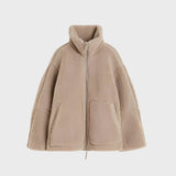 Chelsea | Soft Zip-Front Teddy Jacket
