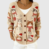 Penelope | Cozy Button-Front Knit Cardigan