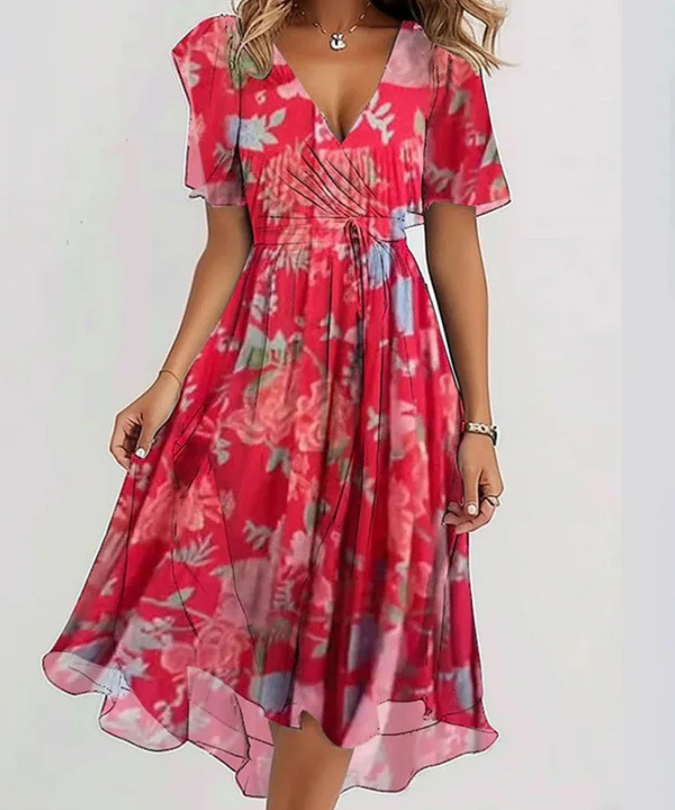 Matilda™ | Summer Dress With Belly Cover