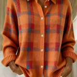 Camille™ | Plaid Cardigan
