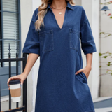 Josephine | Casual Denim Dress