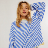 Heidi | Oversized Striped Sweater