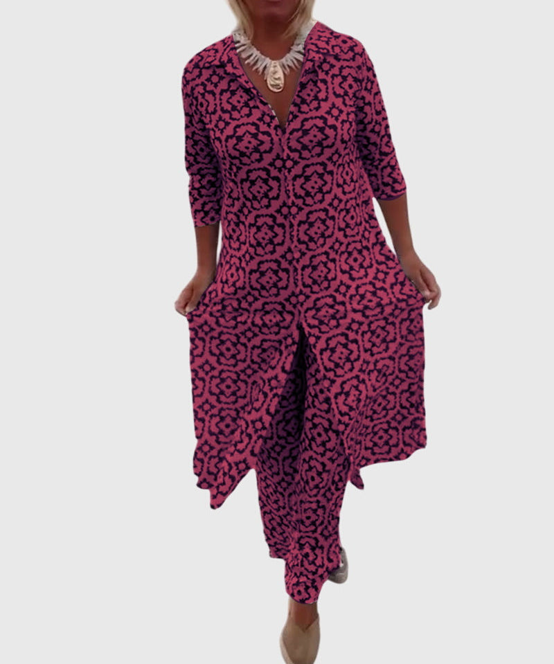 Gabriella™ | Elegant Vintage Two-Piece Set
