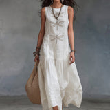 Eva - Sleeveless Maxi Dress