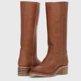 Timeless Style Insulated Leather Boots by Grace