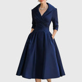 Marley | Elegant Fluid Midi Dress
