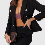 Rosalind Fitted Blazer with Slim Trousers