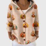 Layla | Cozy Hooded Knit Cardigan