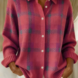 Camille™ | Plaid Cardigan