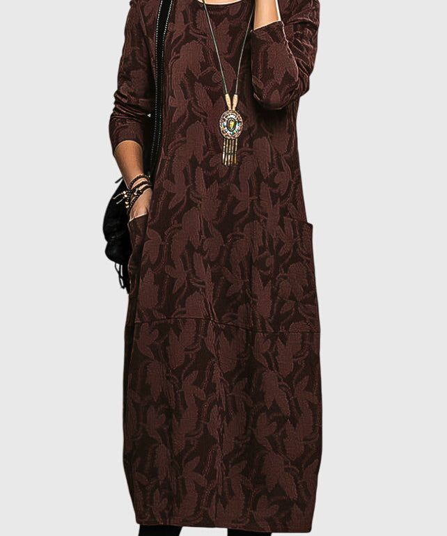 Victoria | Casual Round-Neck Dress