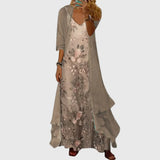 Bryleigh | Elegant Maxi Dress Two-Piece Set