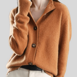 Claire | Retro Cashmere Cardigan