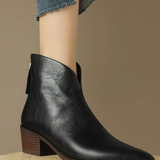 Camille | Low Heel Ankle Boots