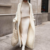 Ivory™| Knit Coat