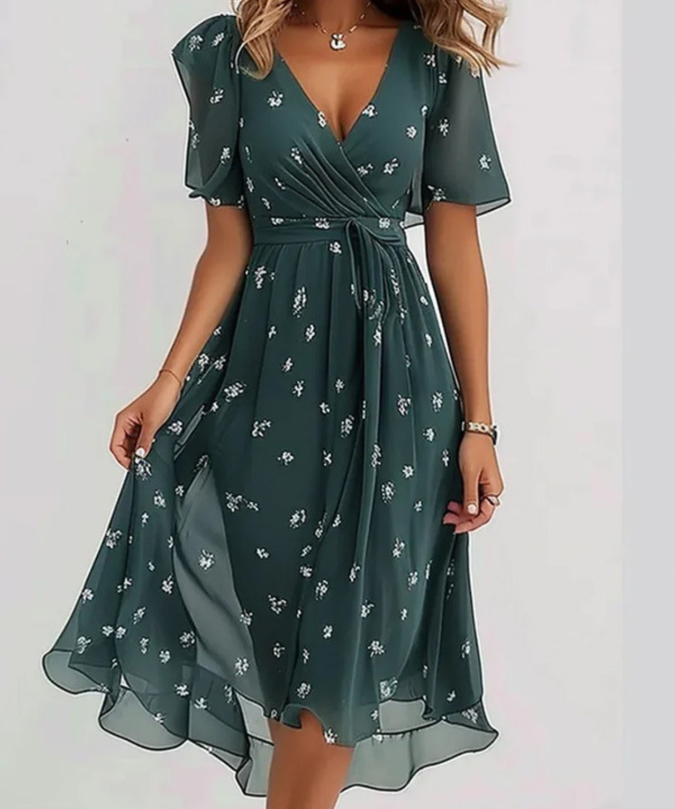 Matilda™ | Summer Dress With Belly Cover