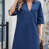 Josephine | Casual Denim Dress