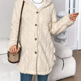 Danielle | Plush Hooded Jacket