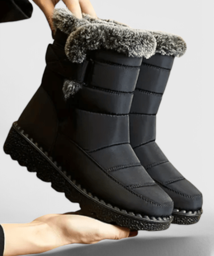 Lexi Waterproof Winter Boots Featuring Slip-Resistant Sole