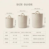 Safari Dream | Hand-Quilted Laundry Basket