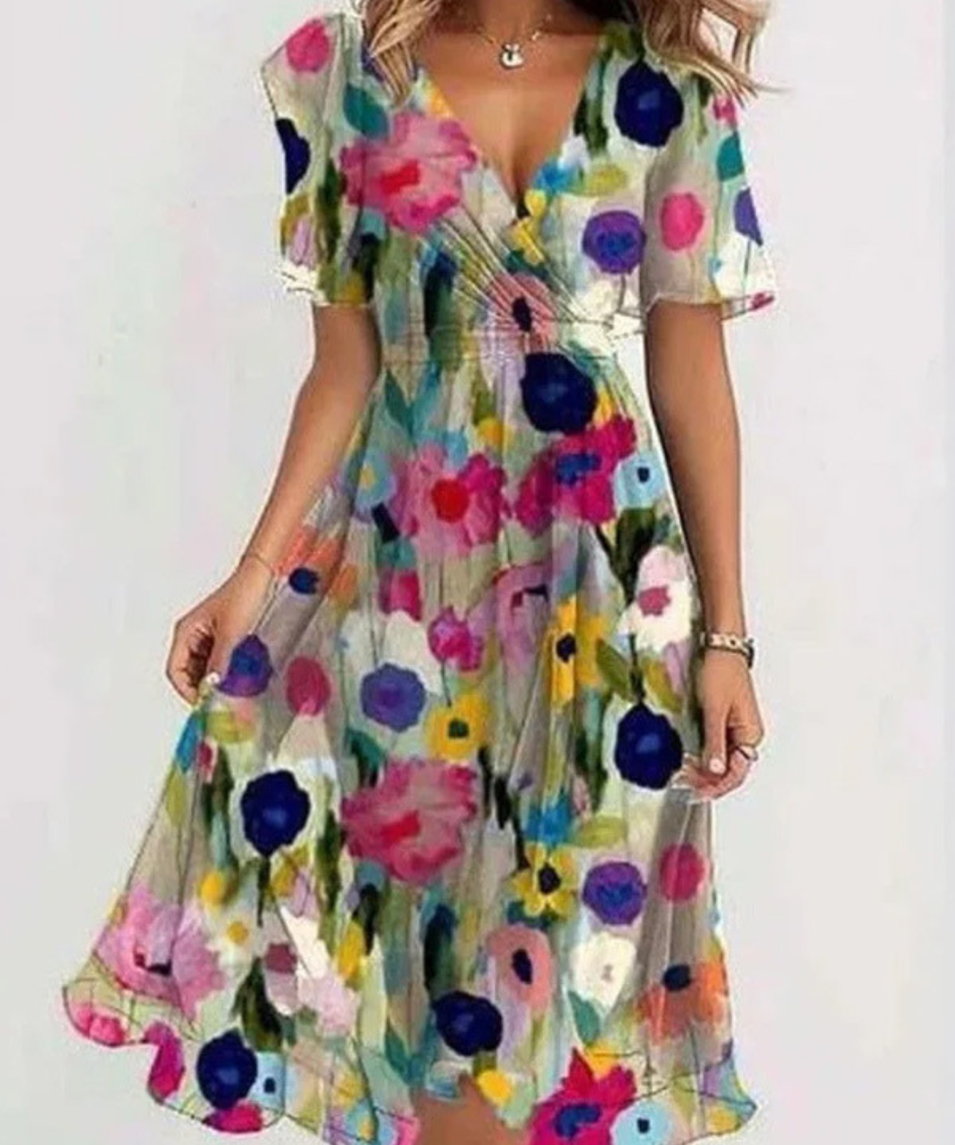 Matilda™ | Summer Dress With Belly Cover