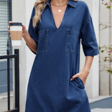 Josephine | Casual Denim Dress