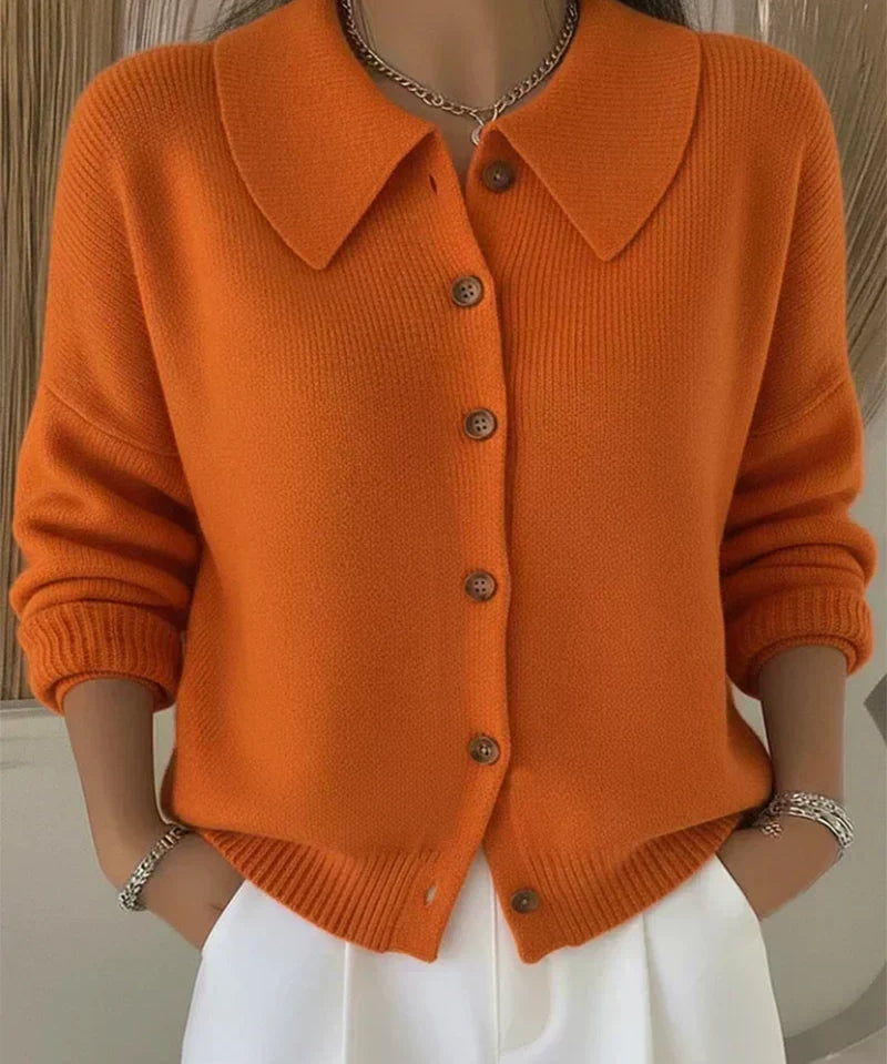 Vespera™ | Button Collar Cardigan