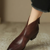 Camille | Low Heel Ankle Boots
