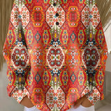 Selma | Ethnic Floral Pattern Sweater