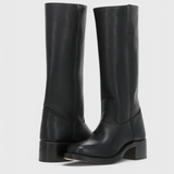 Timeless Style Insulated Leather Boots by Grace