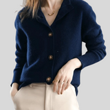 Claire | Retro Cashmere Cardigan