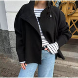 Ashley | Luxe Double-Breasted Short Coat