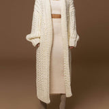 Ivory™| Knit Coat