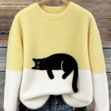 Chloé | Soft Cat Graphic Sweater