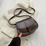 Evelyn™ | Classic Leather Crossbody Bag