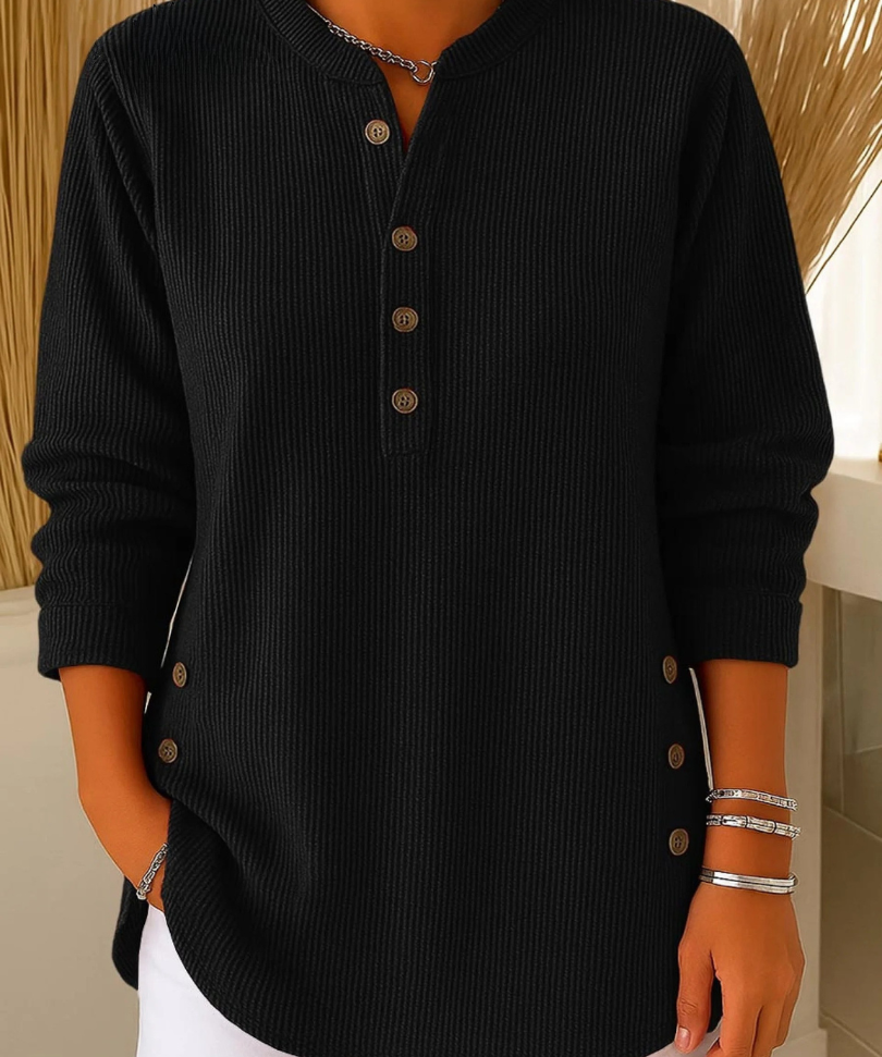 Neva™ | Button Henley Tunic