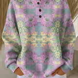 Alma | Ethnic Floral Pattern Sweater