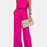 Sibyl Halter Ensemble with Flowing Silhouette