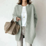 Rebecca | Oversized Snap-Front Cardigan