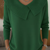 Sunnora™ | Sweater with Collar