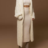 Ivory™| Knit Coat