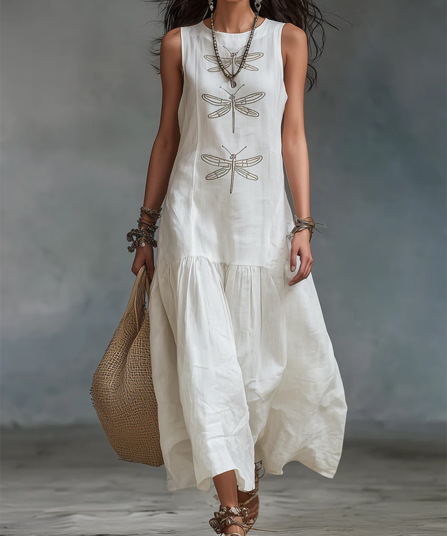 Eva - Sleeveless Maxi Dress
