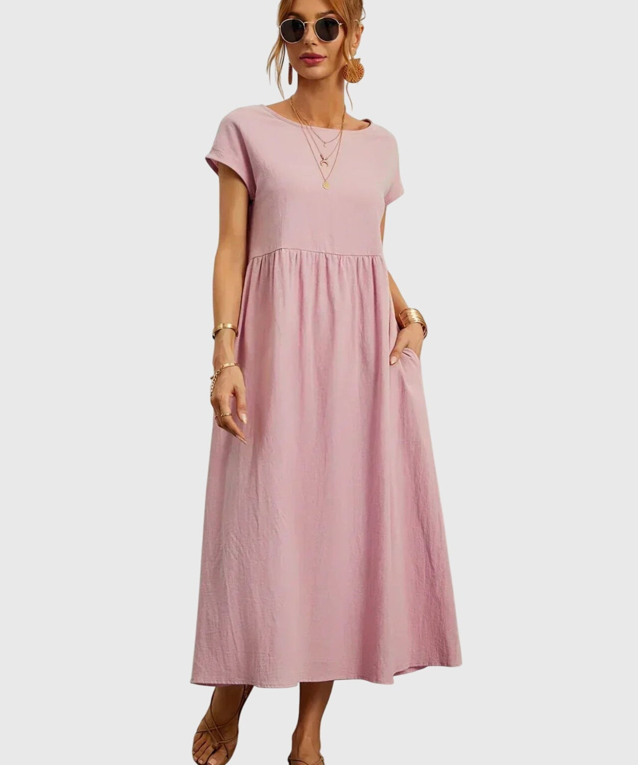 Giselle™ - Casual Pocket Dress