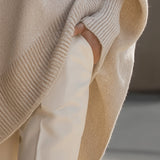 Rosemarie | Oversized Batwing-Sleeve Sweater