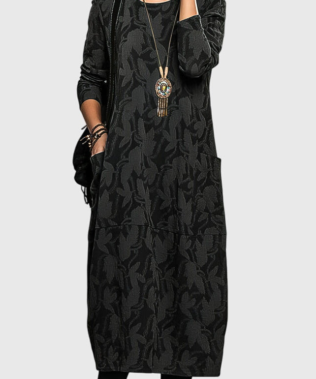 Victoria | Casual Round-Neck Dress