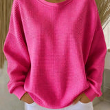 Diane | Classic Waffle Knit Sweater